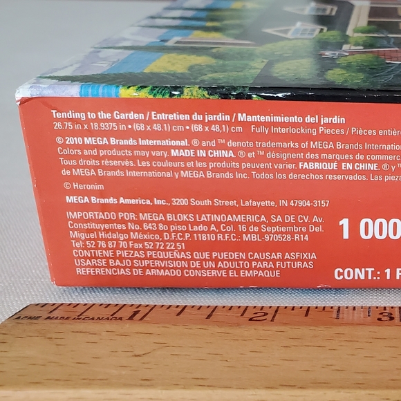 NEW 1000 pc Hometown Tending to the Garden Puzzle - Picture 2 of 12